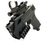 Support de rail Picatinny GS50 Tri-Rail Gunsmith pour Glock, P320 et PDP 4