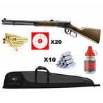 Carabine CO2 Umarex Legends Cowboy Rifle 4,5 mm BB 7,5 joules en pack