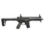 Pack carabine CO2 Sig Sauer MPX 4,5 mm 6,7 J, point rouge, plombs et CO2 2