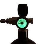 Bouteille d’air PCP 5 litres 300 bars en acier avec station de remplissage 4