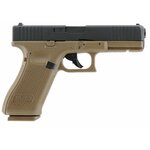 Pistolet CO2 Glock 17 Gen5 Black Coyote 4,5 mm BB 3 joules en pack 2