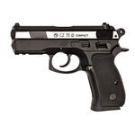 Pistolet à billes acier ASG CZ 75D Compact bicolore CO2 4,5 mm BB