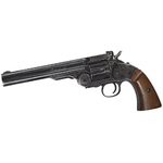 Revolver à plombs ASG Schofield 6 pouces noir vieilli CO2 4,5 mm 4 joules 2