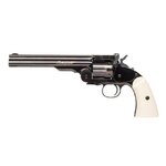 Revolver à billes acier ASG Schofield 6 pouces gris acier CO2 4,5 mm BB