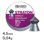 Plombs JSB Straton Diabolo 4,5 mm tête pointue 0,54 g, boîte de 500