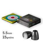 Plombs slug Zan Projectiles HP 5,5 mm 23 grains, boîte de 200