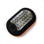 Lampe de poche LED Shootix aimantée à crochet, 2 éclairages, piles fournies