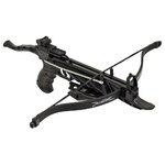 Pistolet arbalète Man Kung Alligator 80 lbs noir + 3 traits 6 pouces 2