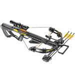 Arbalète à poulies EK Archery Guillotine M+ noire 185 lbs 370 fps + lunette