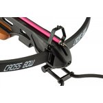 Arbalète recurve Man Kung 150 lbs 210 fps crosse bois + 2 flèches 4