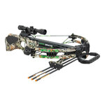 Arbalète à poulies Junxing Brave 360 camo 165 lbs 360 fps + lunette 4x32 3