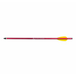 Traits d’arbalète EK Archery aluminium 16 pouces rouges, lot de 5 2