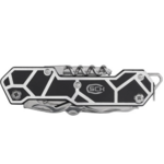 Couteau multifonctions SCK gris métallisé, lame 5,5 cm, 10 cm replié 2