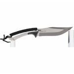 Couteau à lame fixe K25 13,3 cm revêtue titane, manche paracorde 3