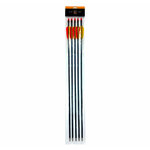 Flèches d’arc en fibre de verre 26 pouces EK Archery, lot de 5 2