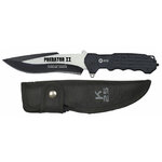 Couteau à lame fixe K25 Predator II, lame 14 cm, étui nylon