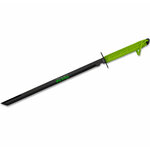 Katana décoratif Mad Zombie Hazzard Tsuba, lame noire 48,3 cm, étui