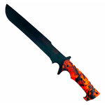 Machette de collection Zombie Killer, lame 37 cm, manche ABS orange