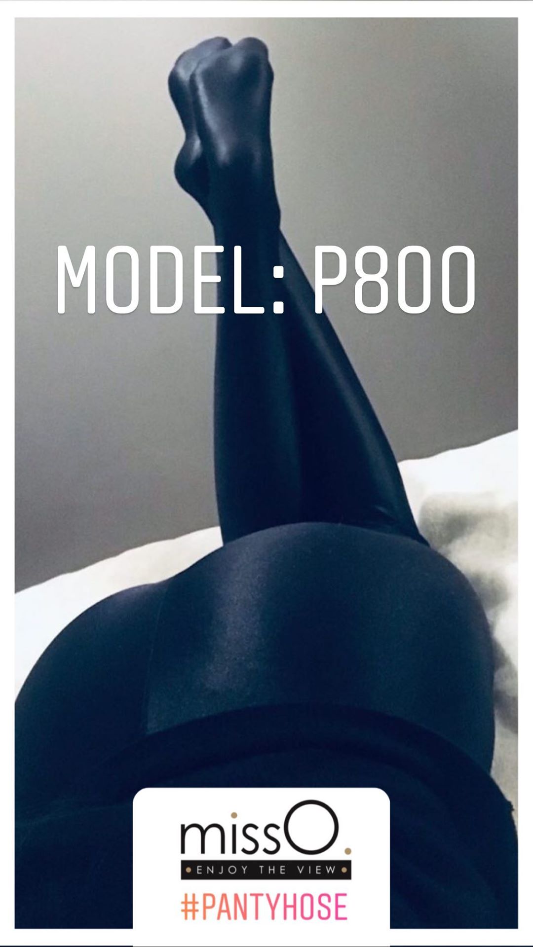 femme sexy en collant lycra noir misso lingerie