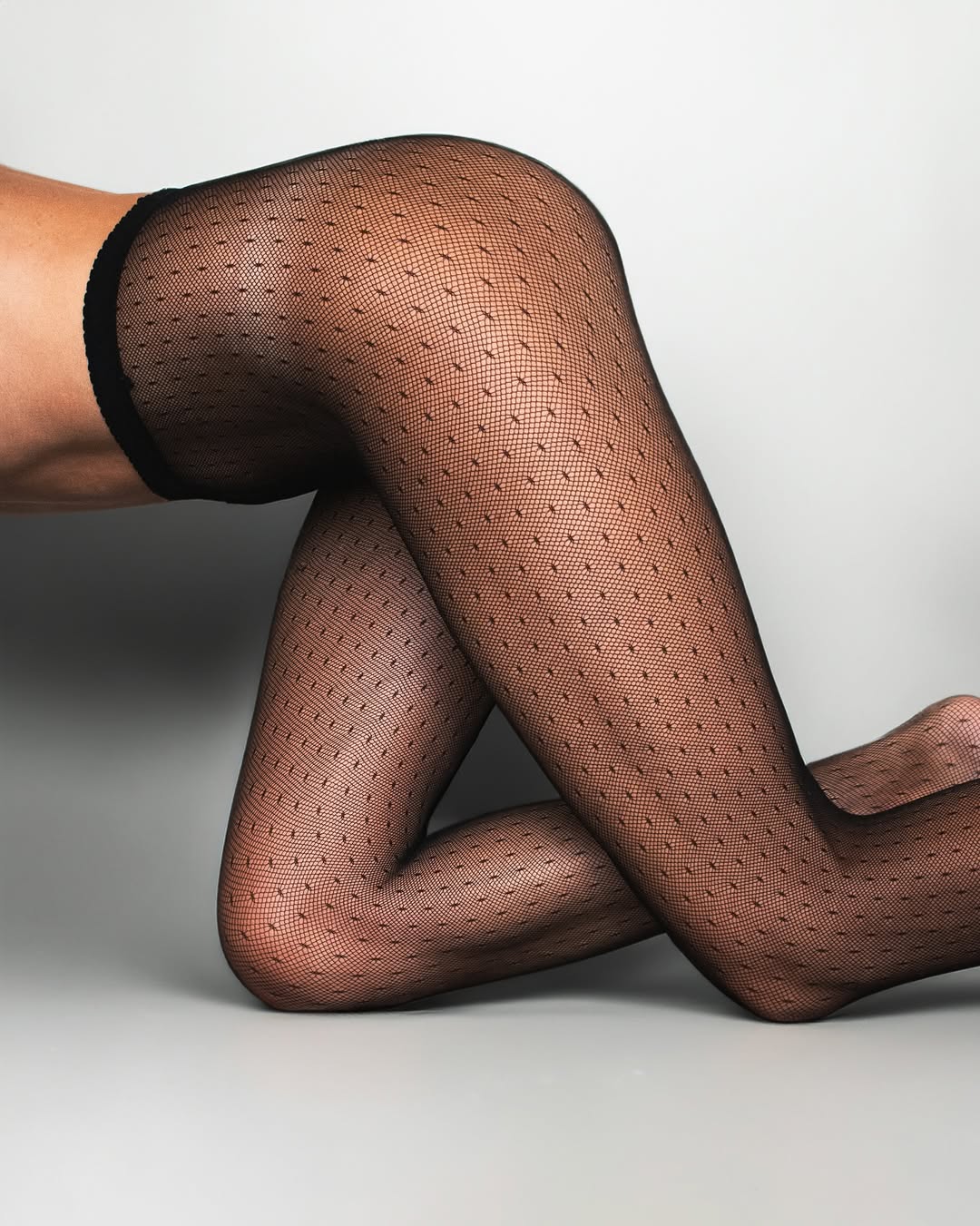 collant ouvert sexy en résille misso lingerie