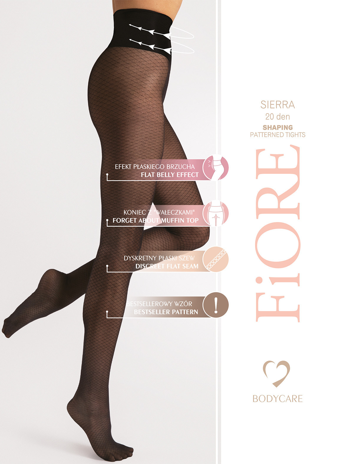 collant gainant fiore sierra