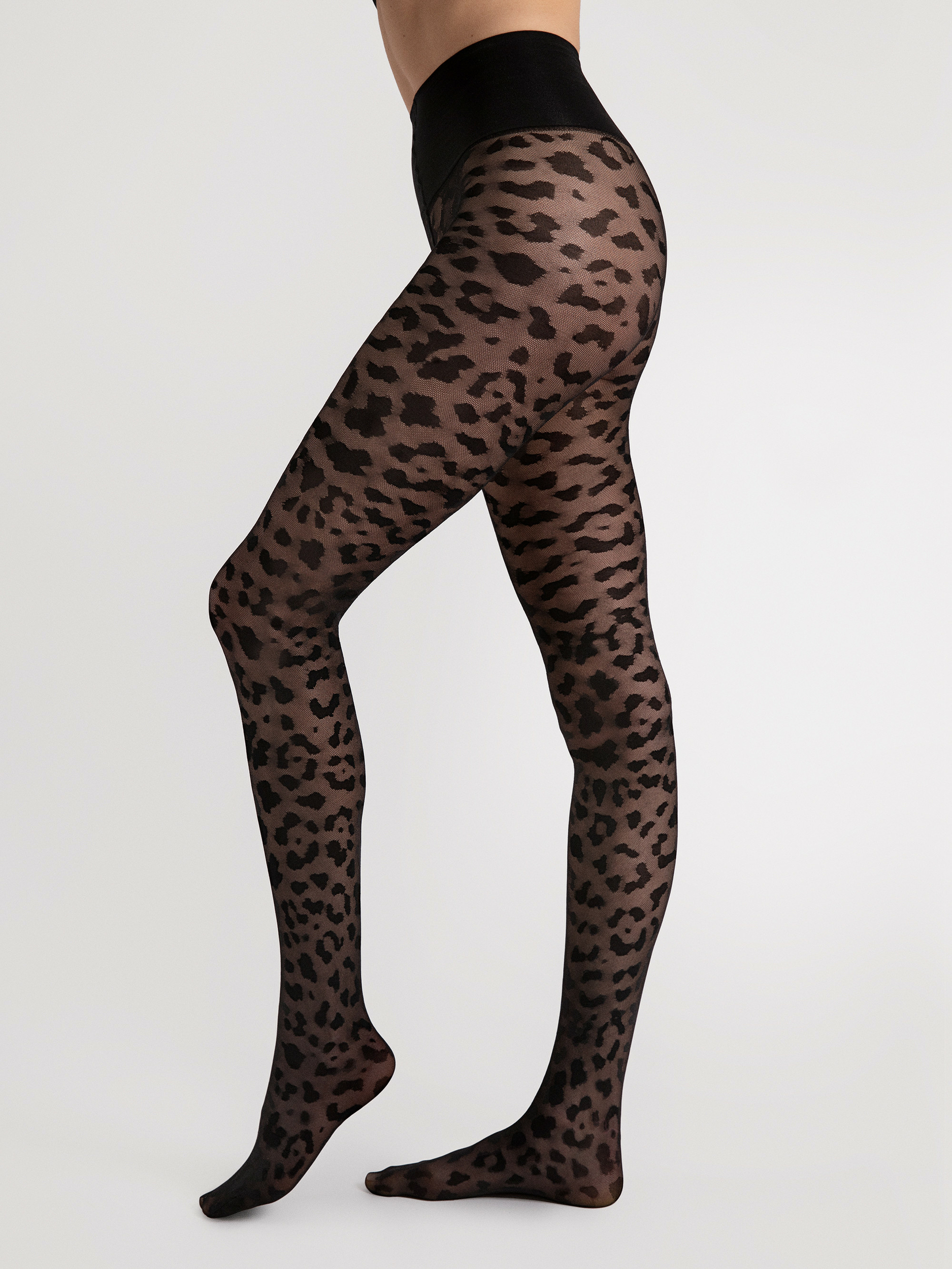 collant motif leopard gaignant