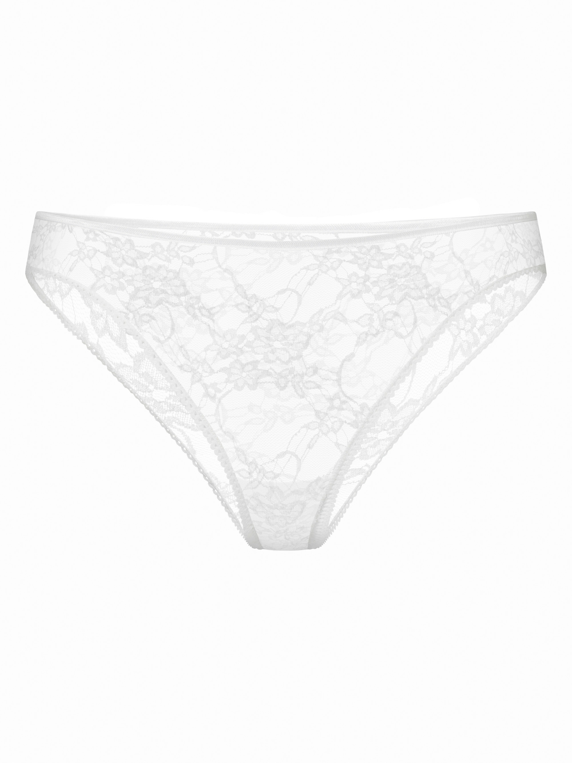 culotte taille haute blanche