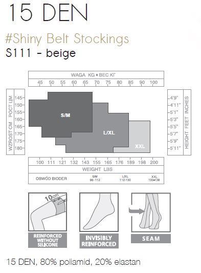 Tableau taille S11 Beige