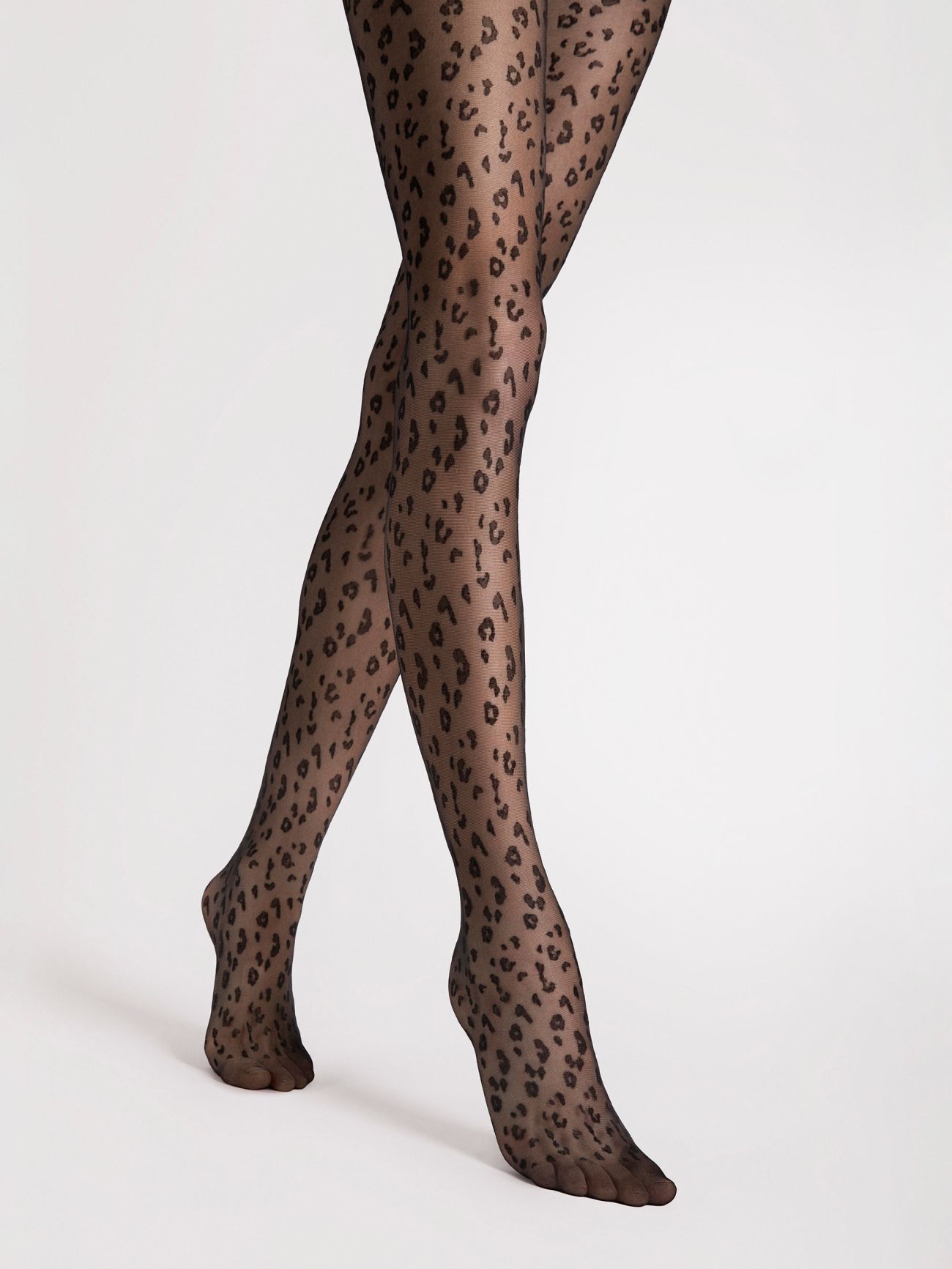 collant jungle 20 deniers noir