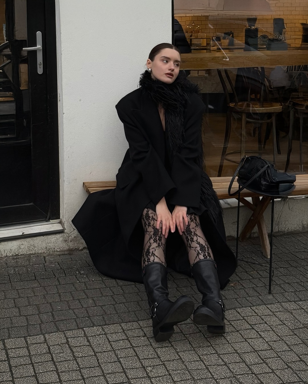 collant sexy avec ses motifs de fleurs