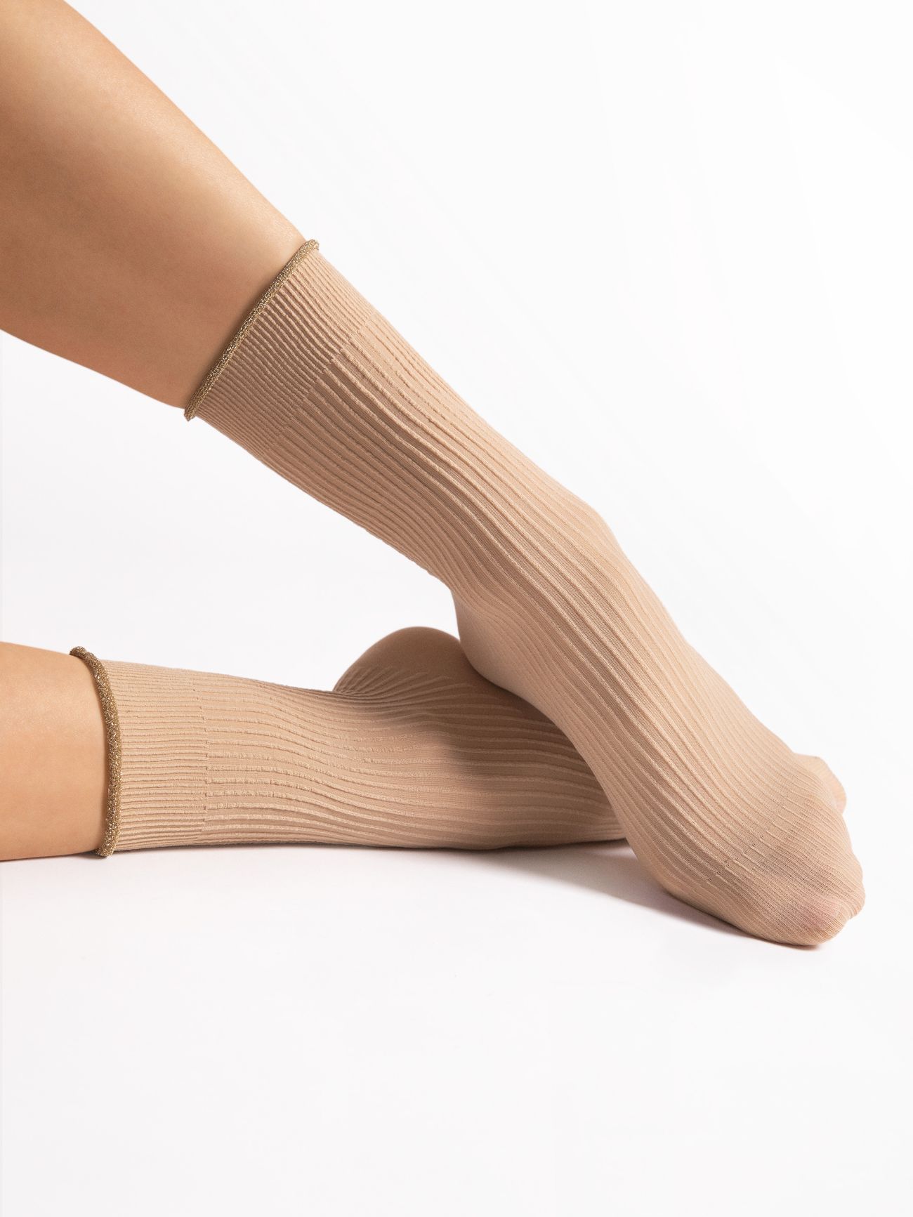 chaussette 40 deniers couleur nude fiore sassy