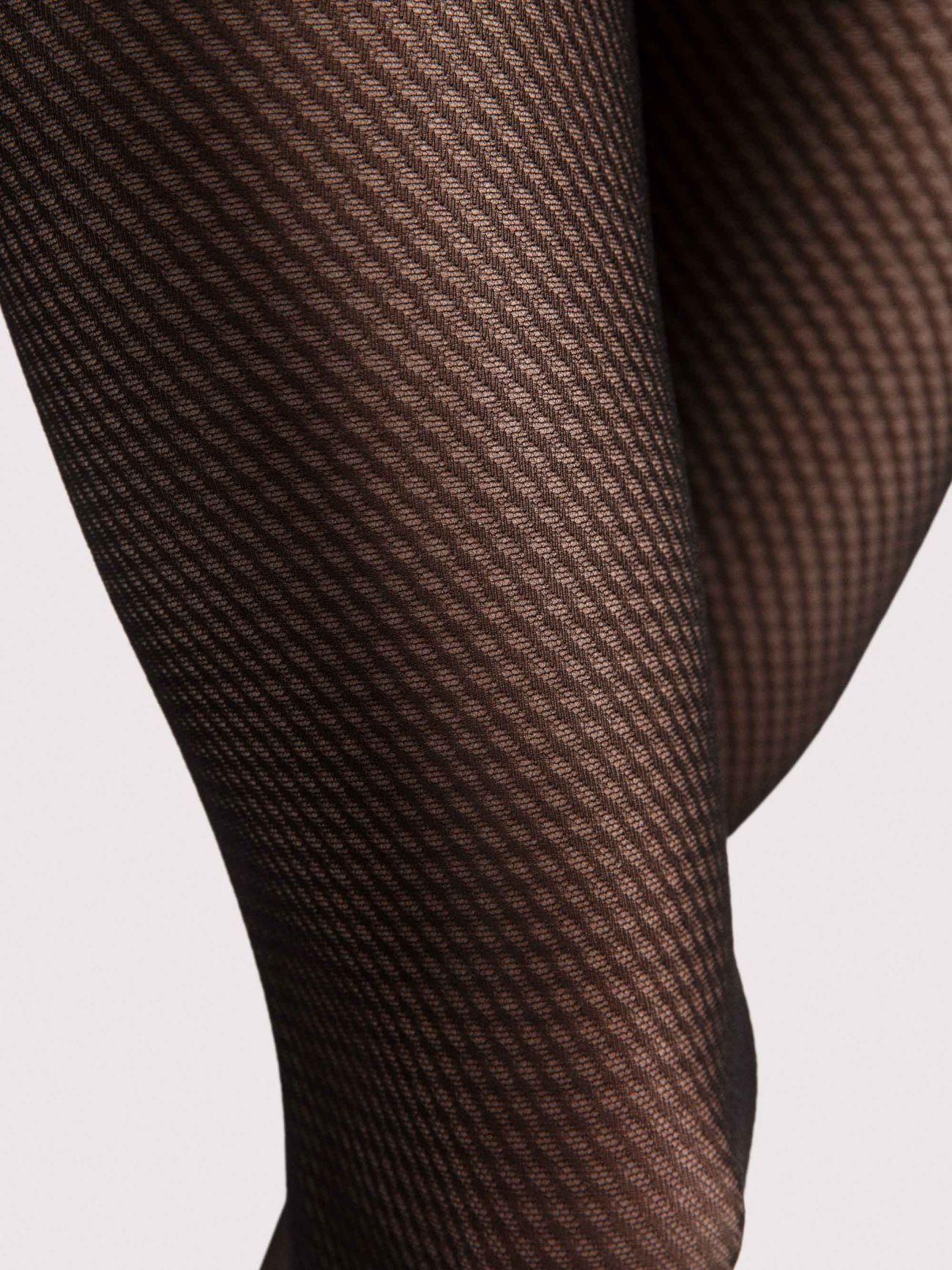 collant raffina fiore noir