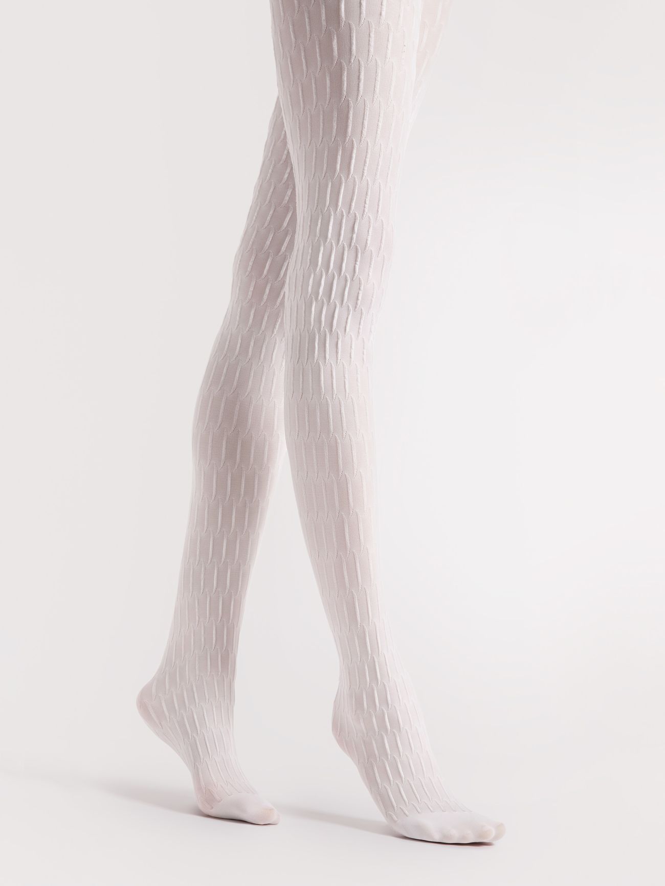 collant blanc 40 deniers doux fiore