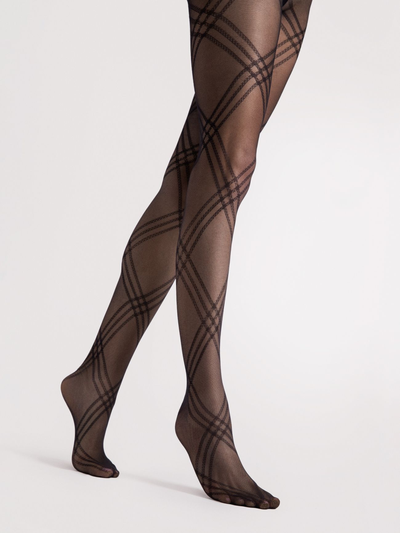 collant fiore tess 30 deniers à motifs