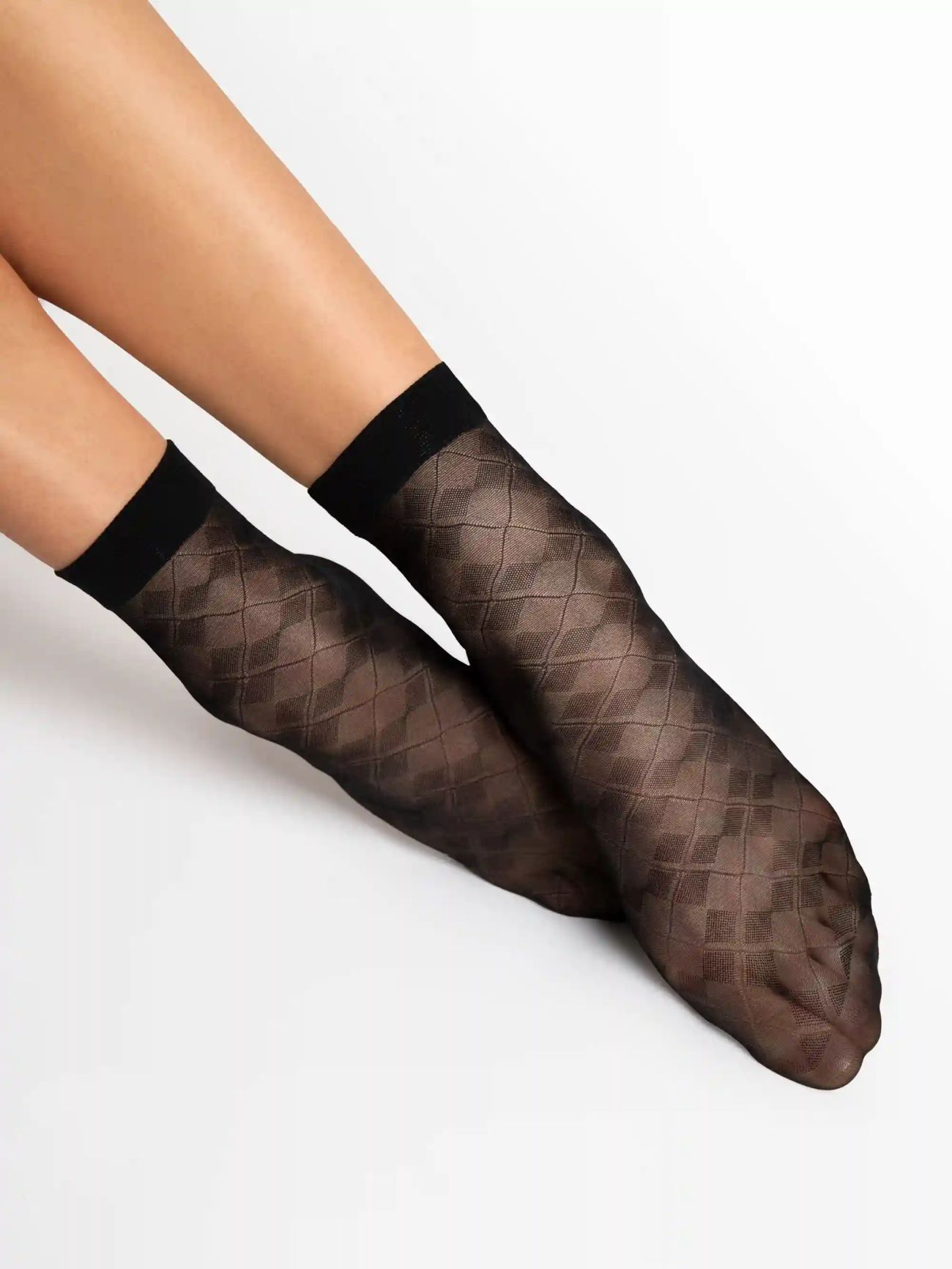 chaussettes fiore una noir 20den