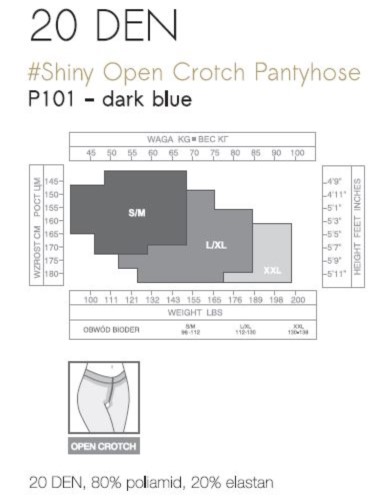 P101 DARK BLUE Tableau taille