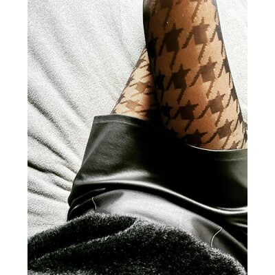 modern vintage fiore collant