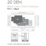 P211 Noir tableau taille