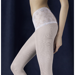 collant blanc 40 deniers fiore pearl