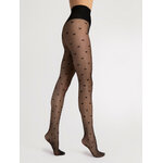 collant gainant avec des coeurs fiore