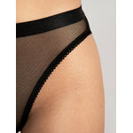culotte transparente noir sexy