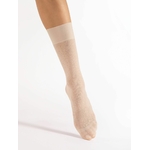 chaussette fiore foxtrot ecru 20 deniers