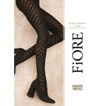 collant fiore noir