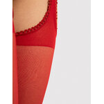 collant ouvert rouge