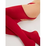 jambes sexy en collant ouvert rouge fiore diavola