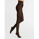 collant couleur chocolat fiore 40 deniers