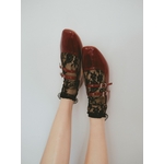 chaussette en dentelle noir fiore