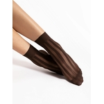 chaussettes fines couleur mocca marron fiore vibe