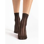 chaussette 20den couleur mocca fiore vibe