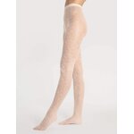collant ecru 30 deniers fiore ariel